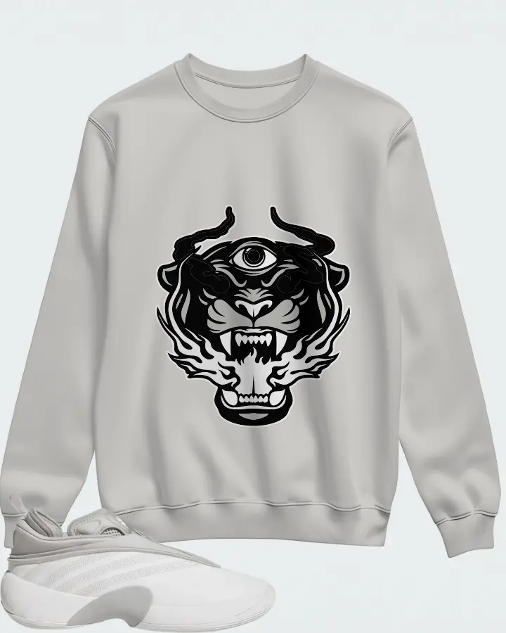 Adidas D.O.N. Issue #7 White Grey Matching Sweatshirt
