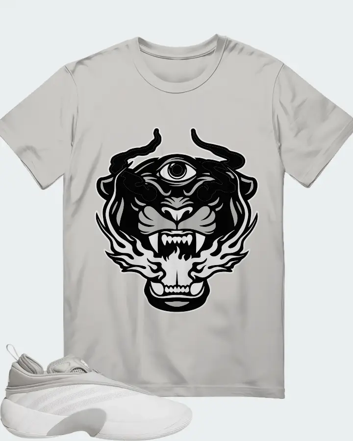Adidas D.O.N. Issue #7 White Grey Matching T-Shirt