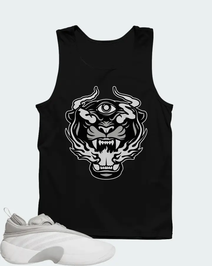Adidas D.O.N. Issue #7 White Grey Matching Tank Top