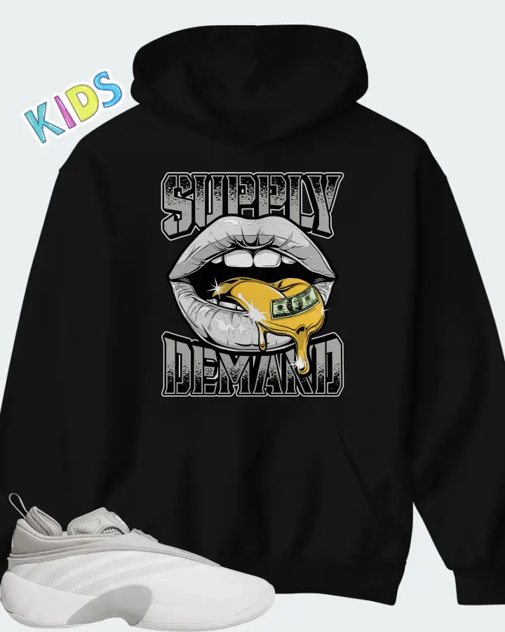 Adidas D.O.N. Issue #7 White Grey Matching Kid's Hoodie