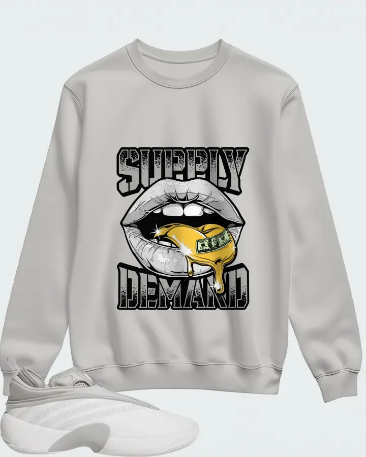 Adidas D.O.N. Issue #7 White Grey Matching Sweatshirt