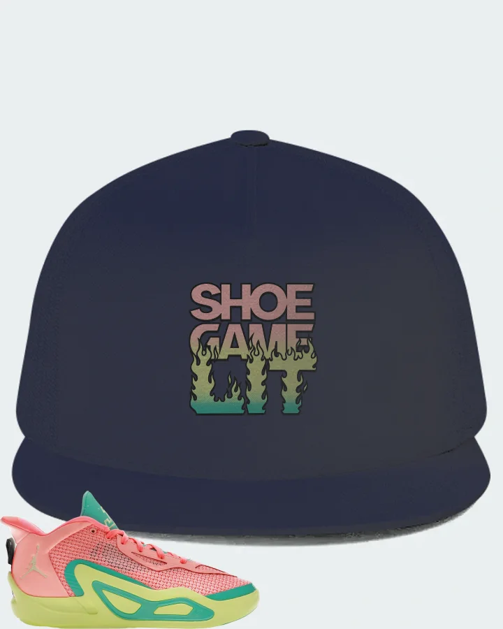 Jordan Tatum 1 Sneaker Matching Navy Hat - Shoe Game Lit Refreshed
