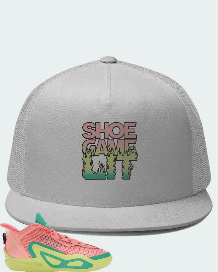 Jordan Tatum 1 Sneaker Matching White Hat - Shoe Game Lit Refreshed