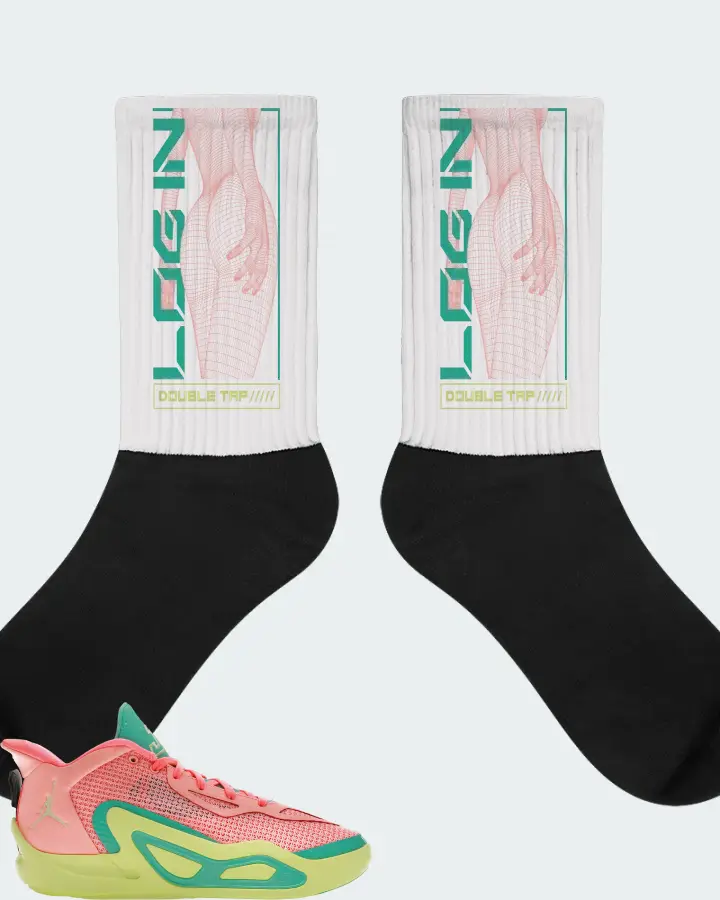 Socks in White