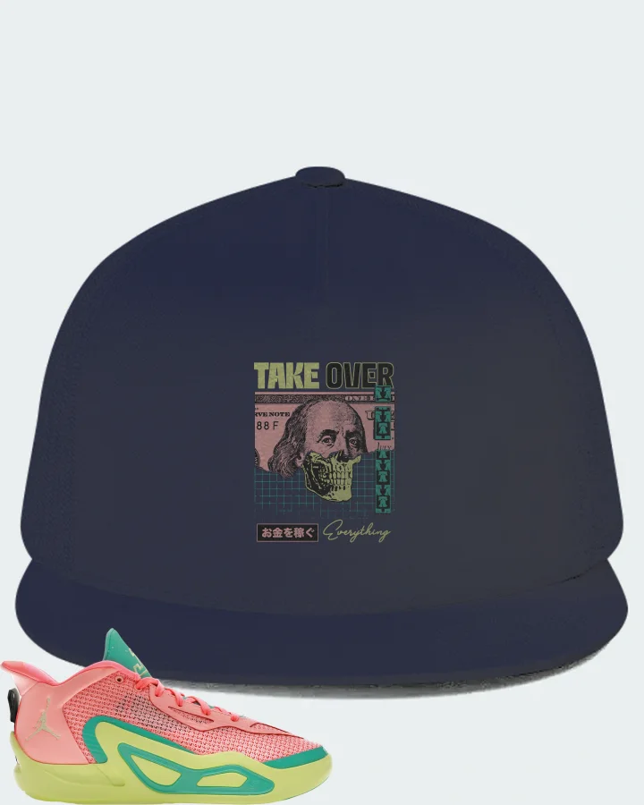 Jordan Tatum 1 Sneaker Matching Navy Hat - Take Over