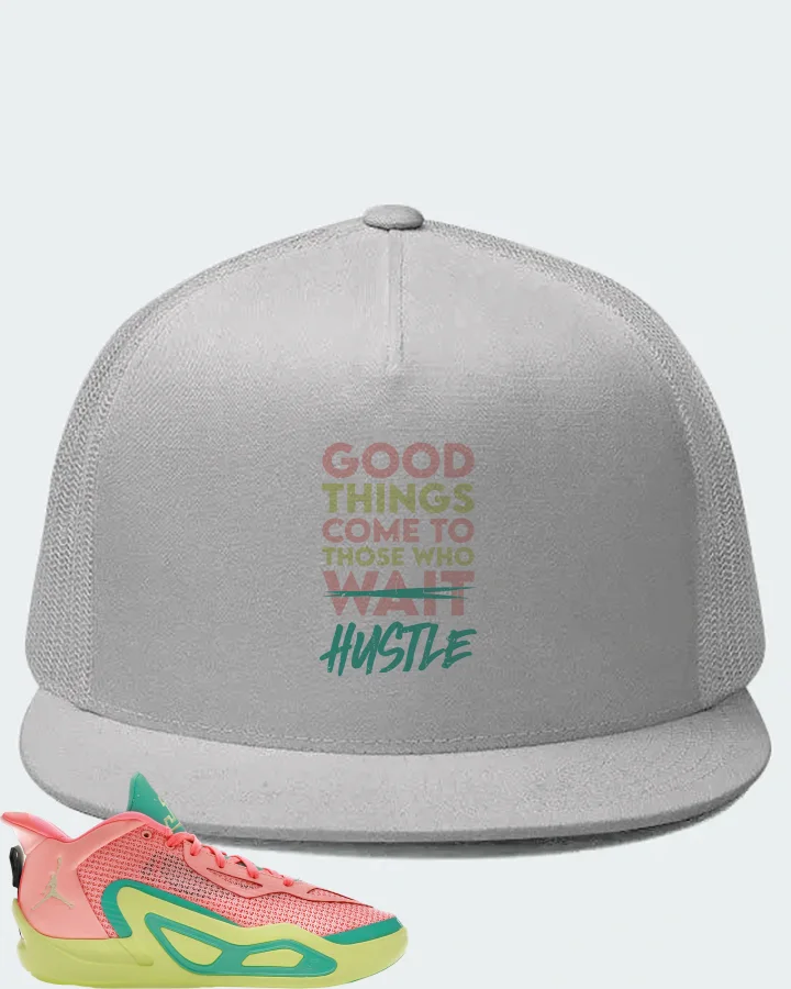 Jordan Tatum 1 Sneaker Matching White Hat - Good Things Come