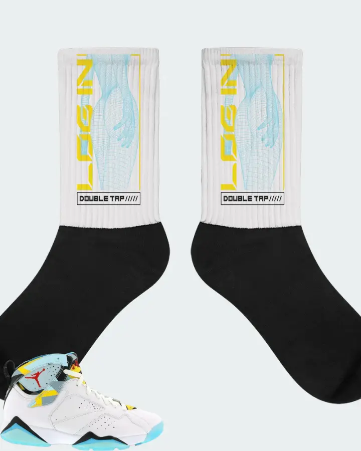 Socks in White
