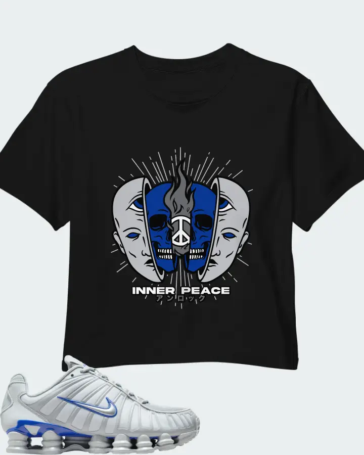 Nike Shox TL Wolf Grey Matching Crop Top