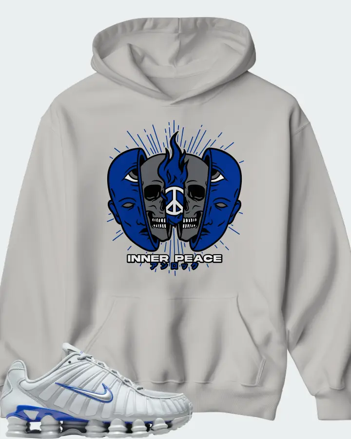 Nike Shox TL Wolf Grey Matching Hoodie
