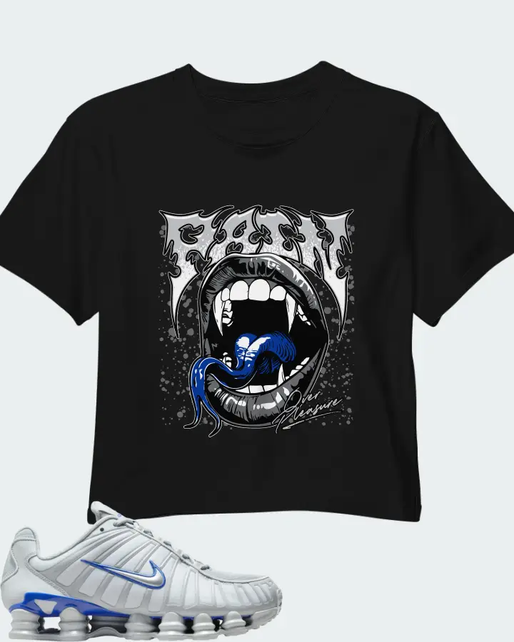 Nike Shox TL Wolf Grey Matching Crop Top