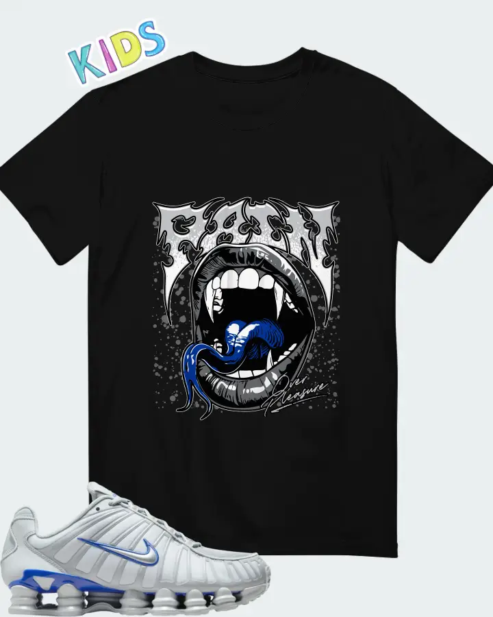 Nike Shox TL Wolf Grey Matching Kid's T-Shirt
