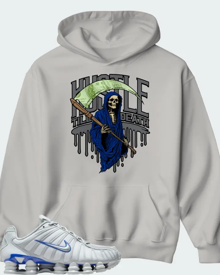 Nike Shox TL Wolf Grey Matching Hoodie