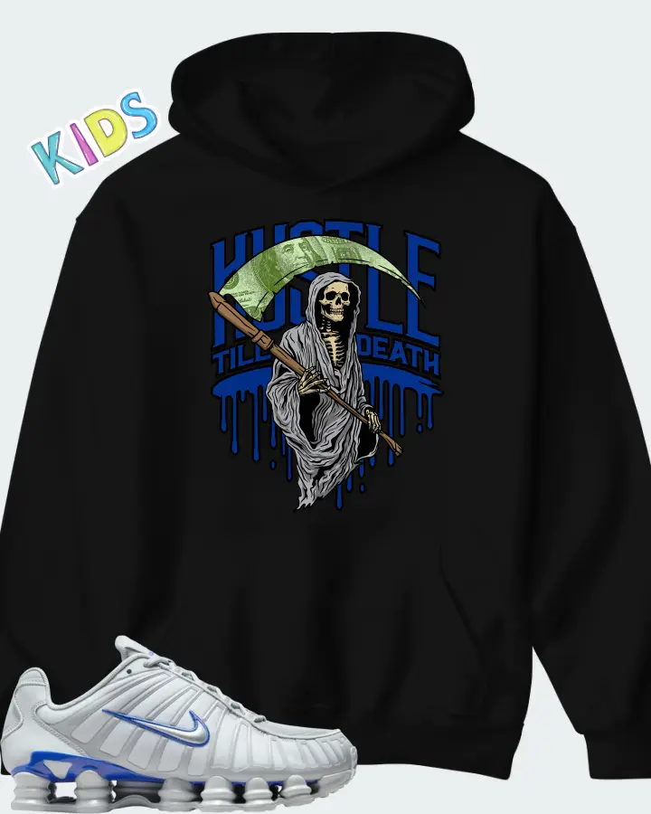 Nike Shox TL Wolf Grey Matching Kid's Hoodie