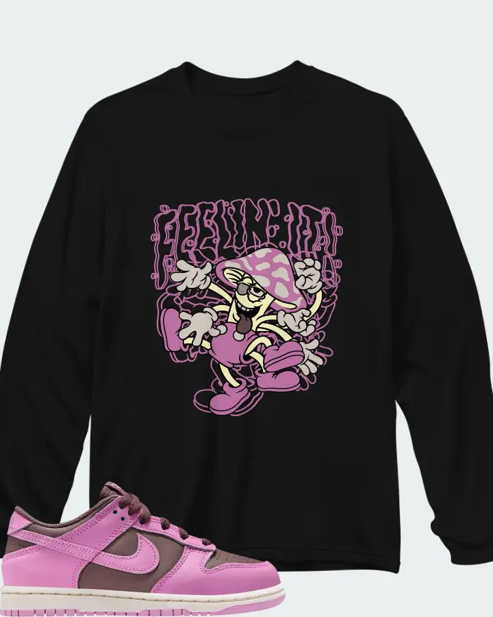 Nike Dunk Low PS Tattoo Pale Ivory Matching Long Sleeve T-Shirt