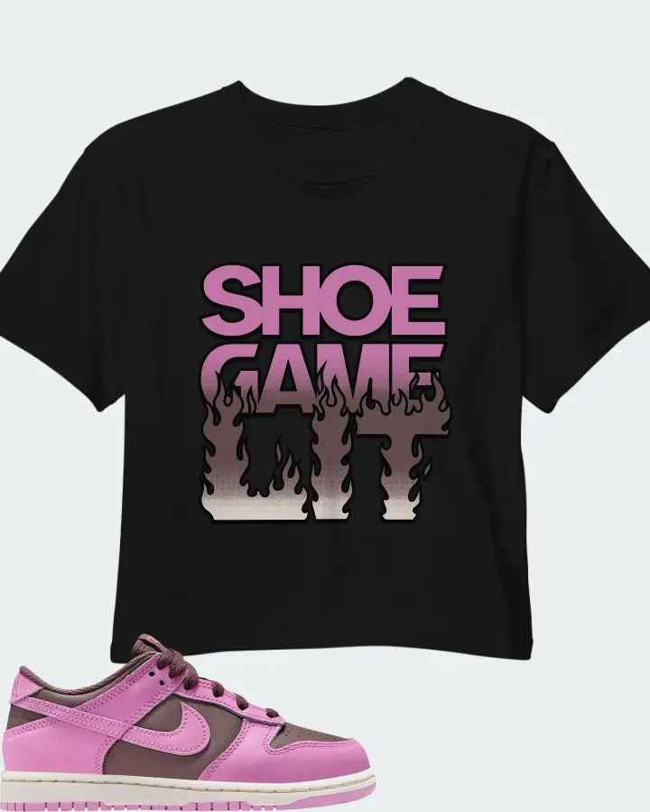 Nike Dunk Low PS Tattoo Pale Ivory Matching Crop Top