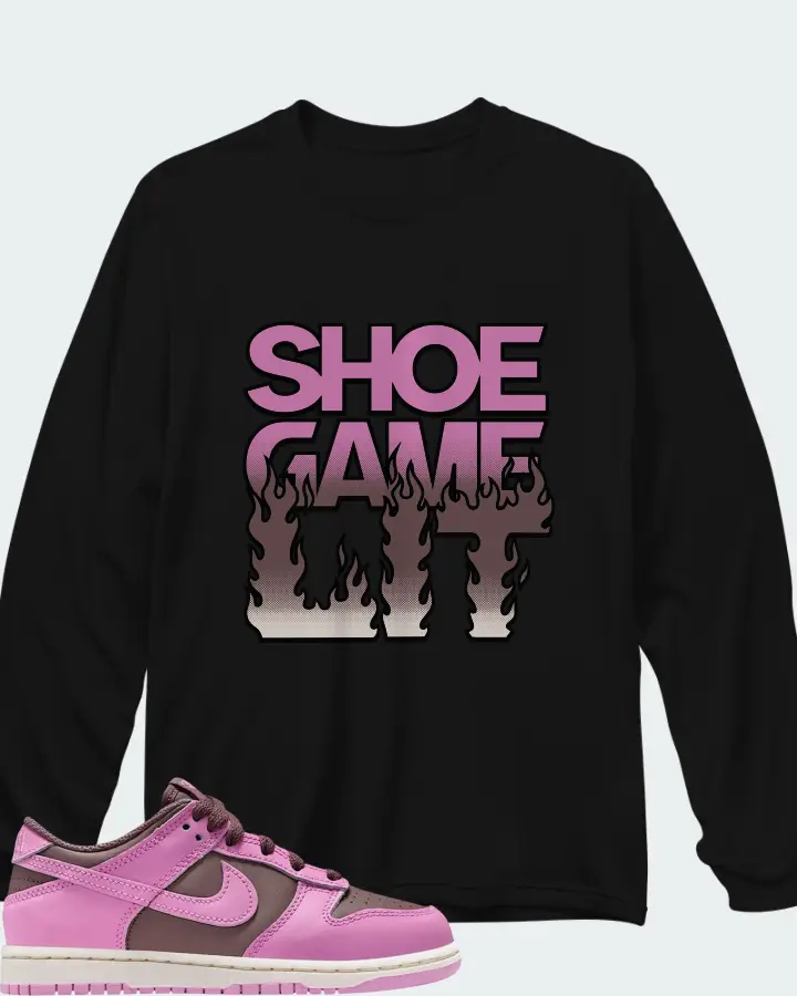 Nike Dunk Low PS Tattoo Pale Ivory Matching Long Sleeve T-Shirt