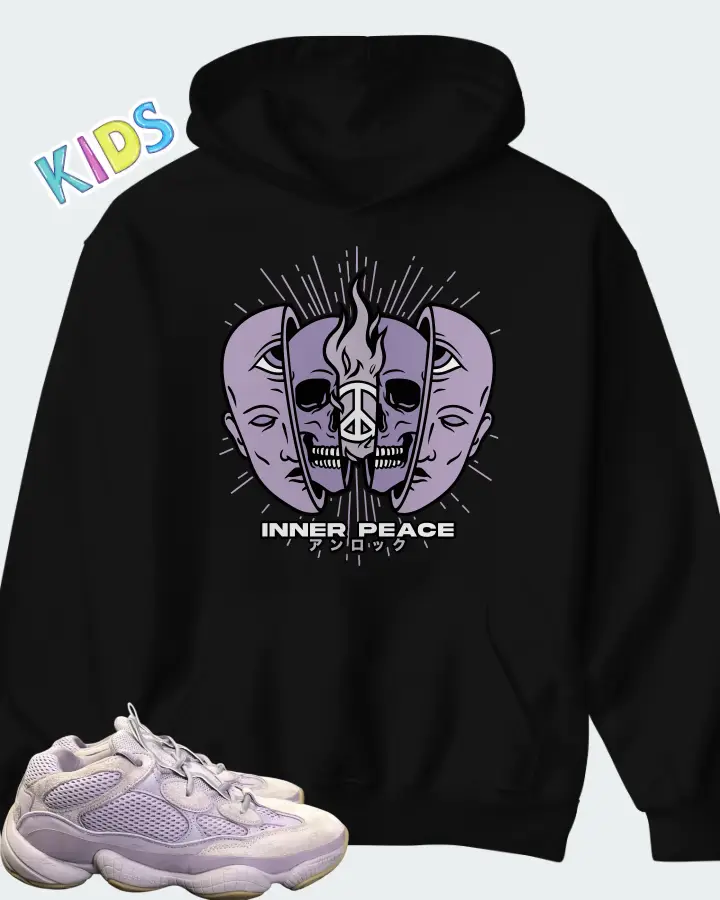Adidas Yeezy 500 Soft Vision Matching Kid's Hoodie