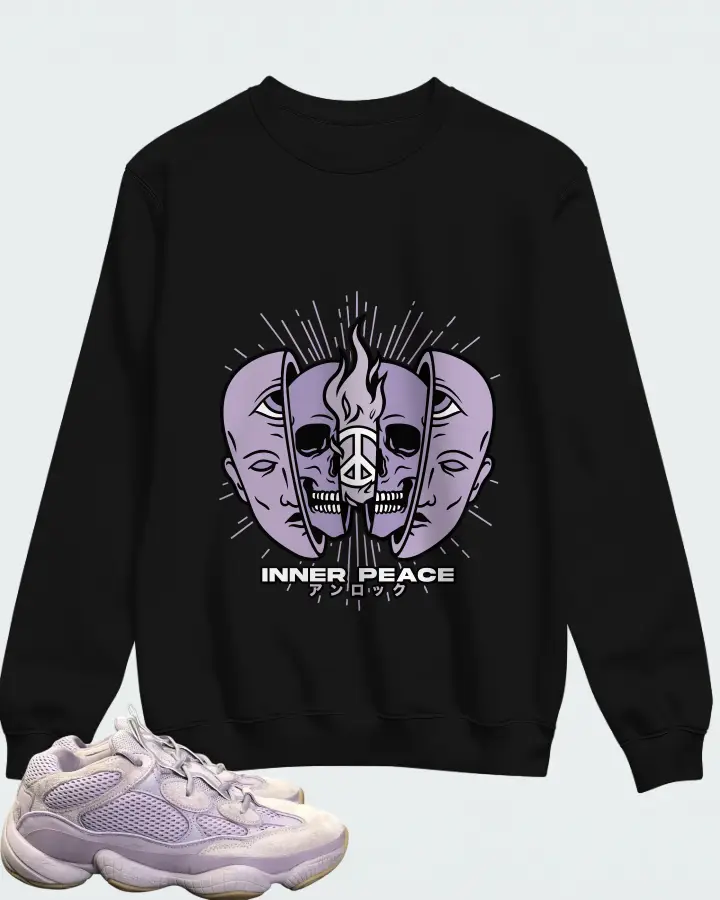 Adidas Yeezy 500 Soft Vision Matching Sweatshirt