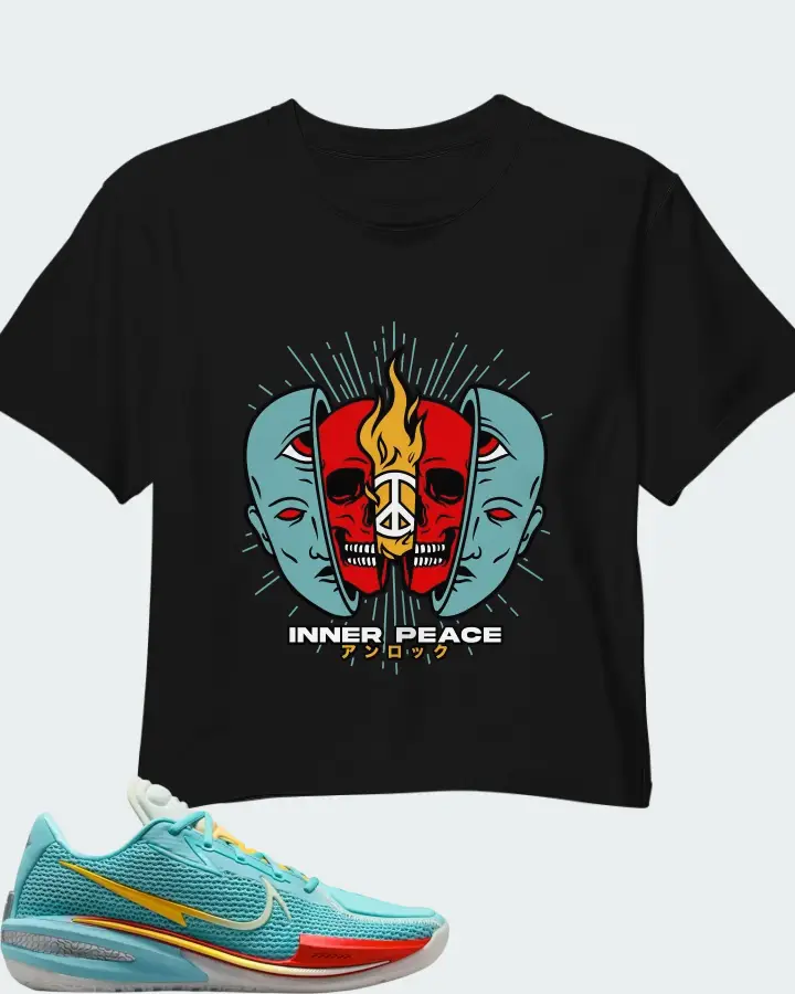 Nike GT Cut 1 x Titan x Dylan Harper Bleached Aqua Matching Crop Top