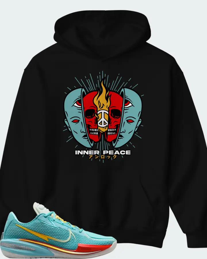 Nike GT Cut 1 x Titan x Dylan Harper Bleached Aqua Matching Hoodie