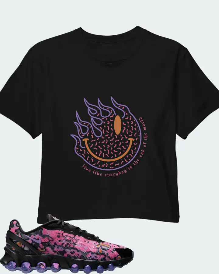 Nike Air Max Dn8 Pink Gaze Matching Crop Top