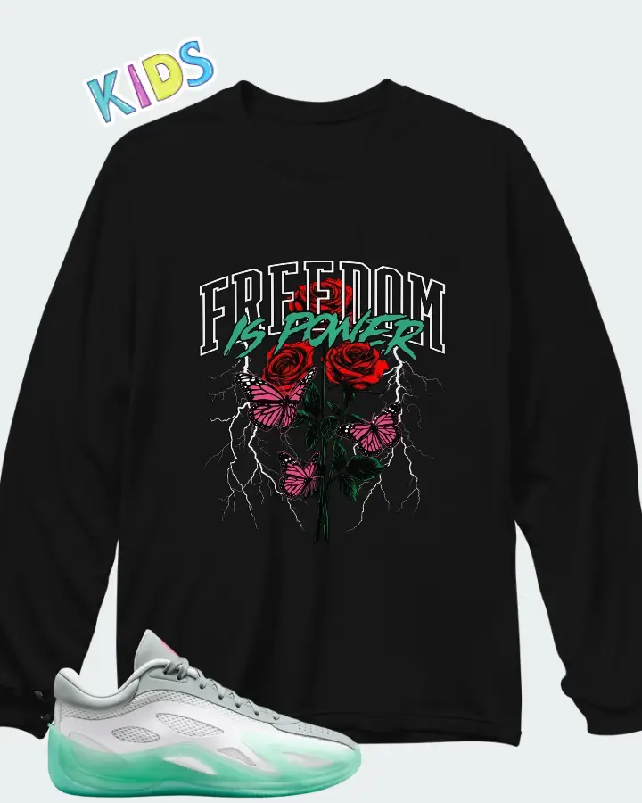 Air Jordan Jordan Heir Series 2 South Beach Matching Kid's Long Sleeve T-Shirt
