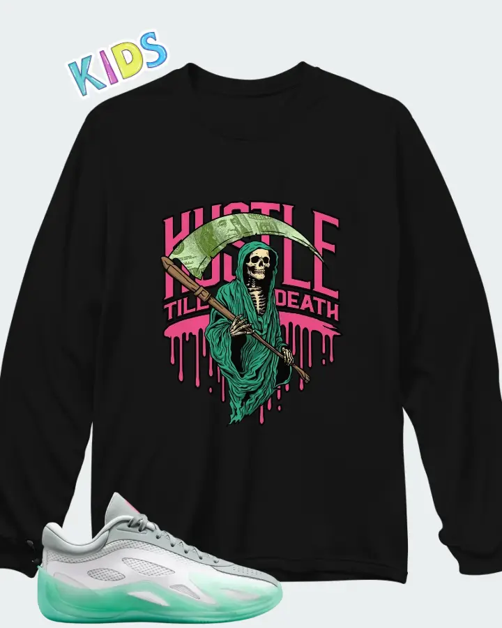 Air Jordan Jordan Heir Series 2 South Beach Matching Kid's Long Sleeve T-Shirt
