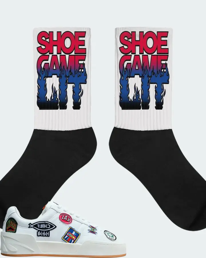 ANTA Hélà Style Limited Sneaker Matching White Socks - Shoe Game Lit Refreshed