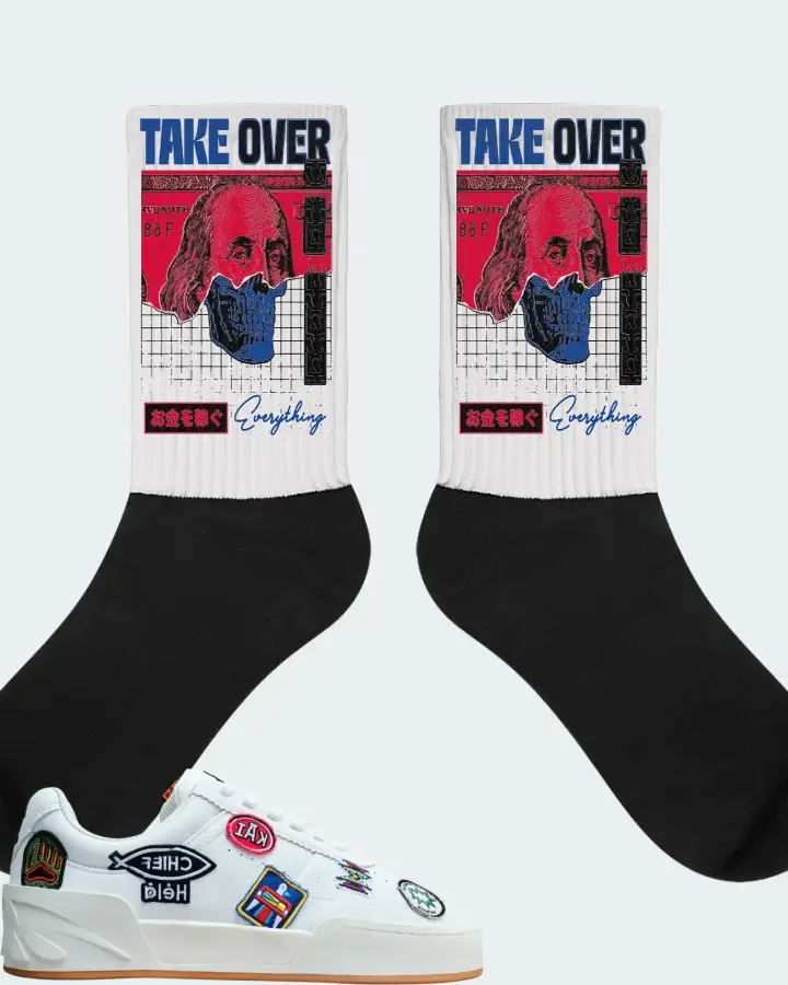 ANTA Hélà Style Limited Sneaker Matching White Socks - Take Over