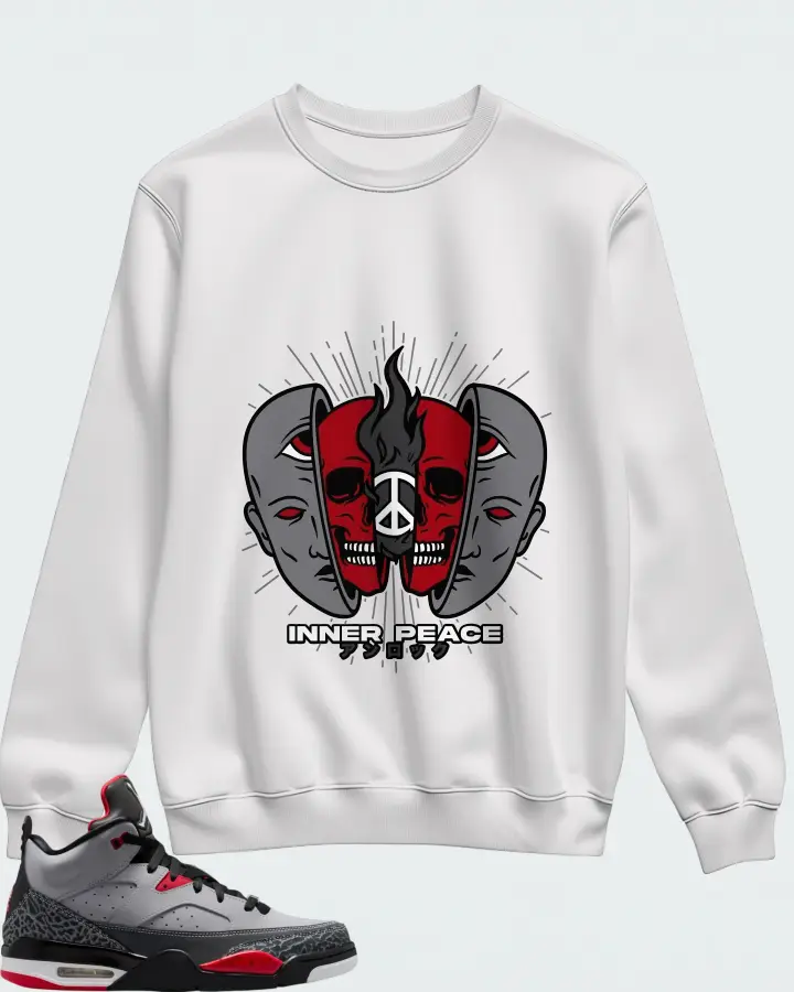 Jordan Son of Mars Cement Grey Matching Sweatshirt