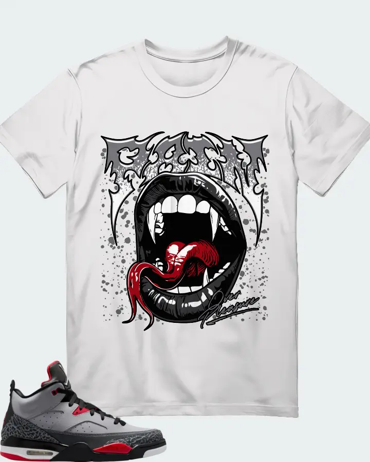 Jordan Son of Mars Cement Grey Matching T-Shirt