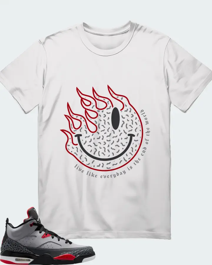 Jordan Son of Mars Cement Grey Matching T-Shirt