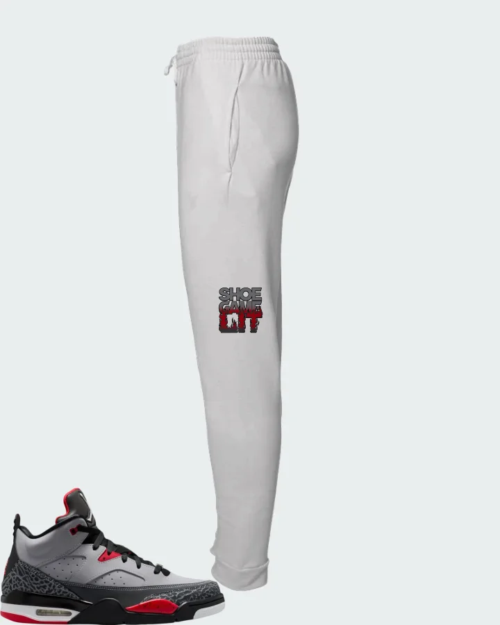Jordan Son of Mars Cement Grey Matching Joggers