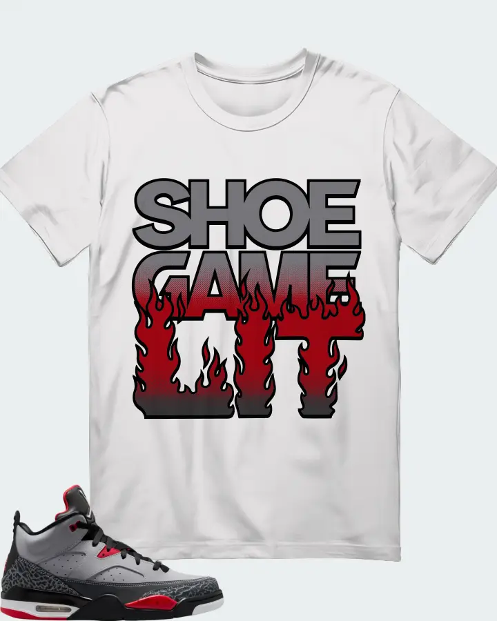 Jordan Son of Mars Cement Grey Matching T-Shirt