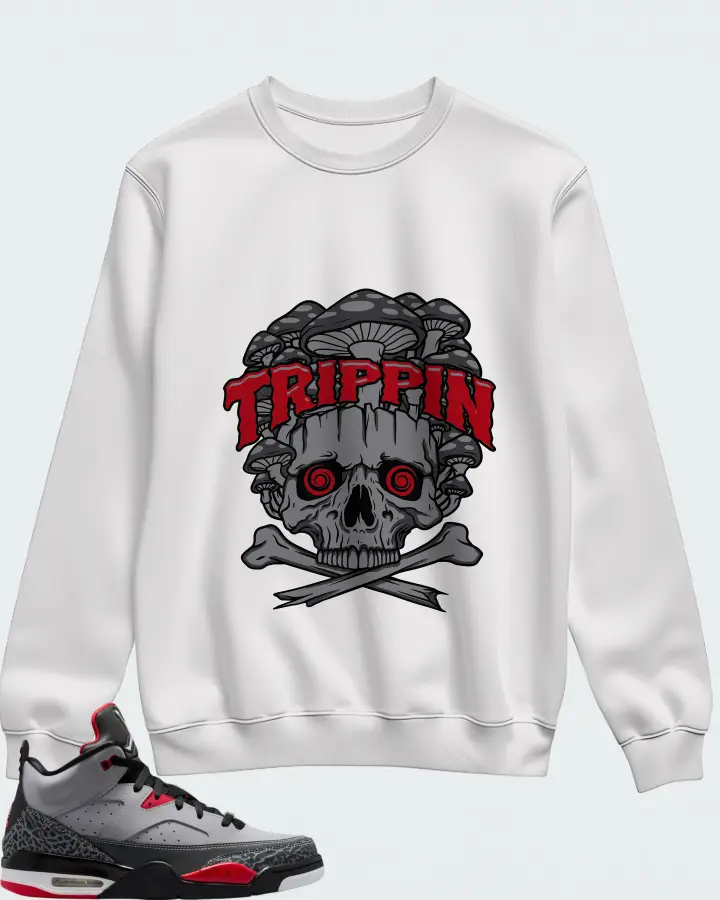 Jordan Son of Mars Cement Grey Matching Sweatshirt