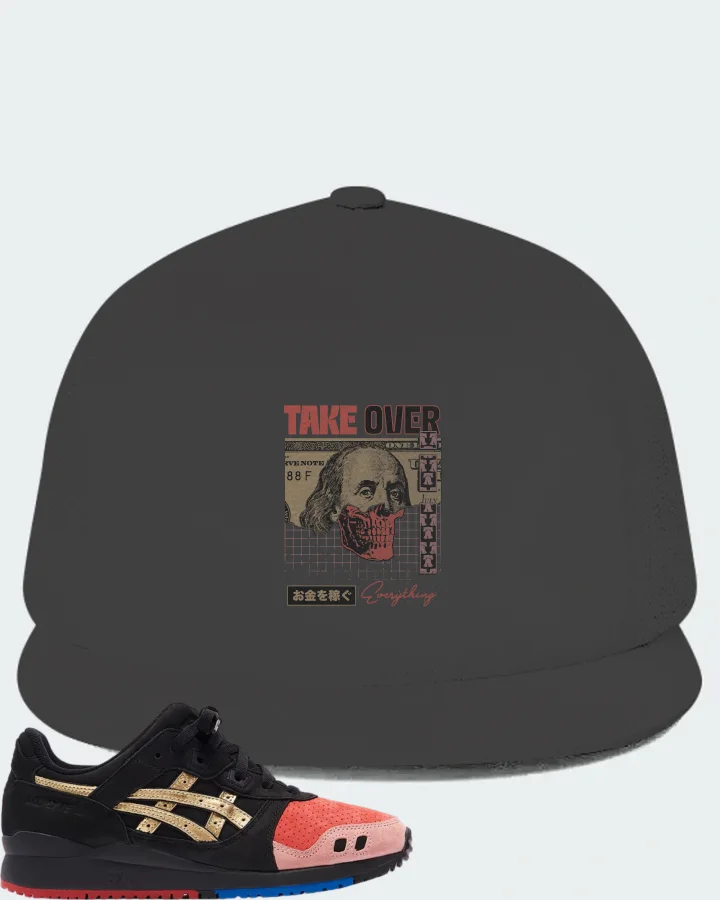 ASICS Gel-Lyte III Sneaker Matching Dark Grey Hat - Take Over