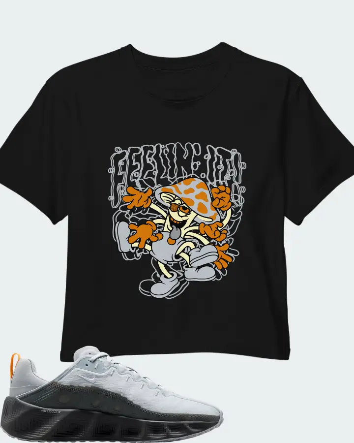 Nike Ava Rover Wolf Grey Matching Crop Top