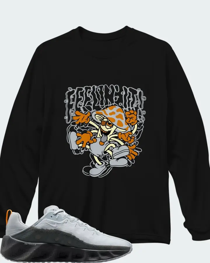 Nike Ava Rover Wolf Grey Matching Long Sleeve T-Shirt