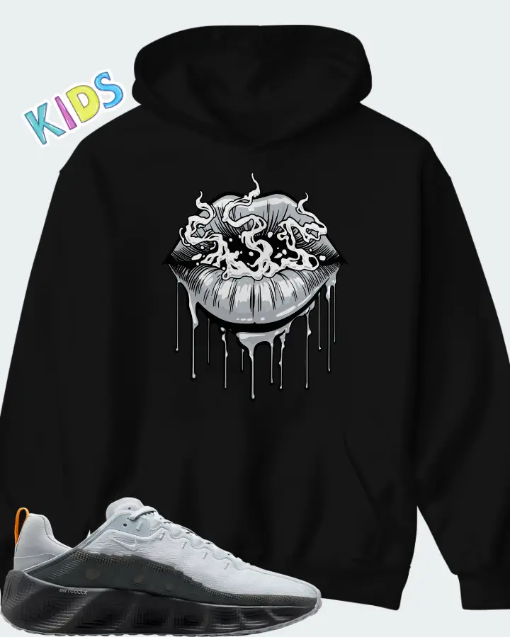 Nike Ava Rover Wolf Grey Matching Kid's Hoodie