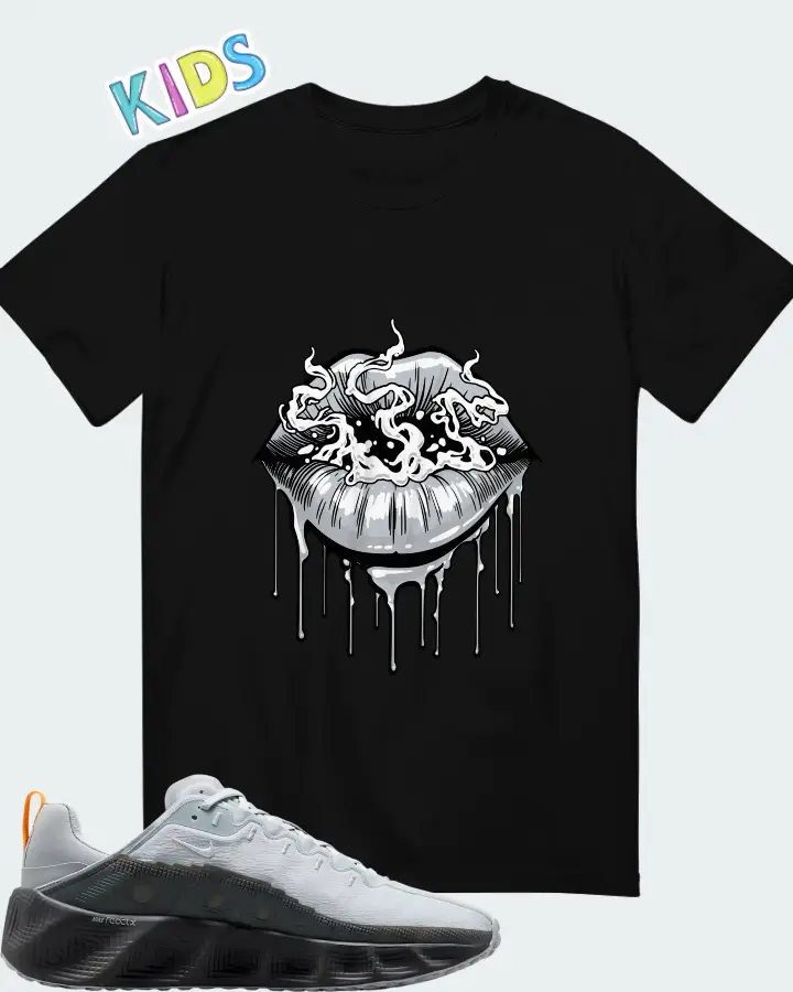 Nike Ava Rover Wolf Grey Matching Kid's T-Shirt