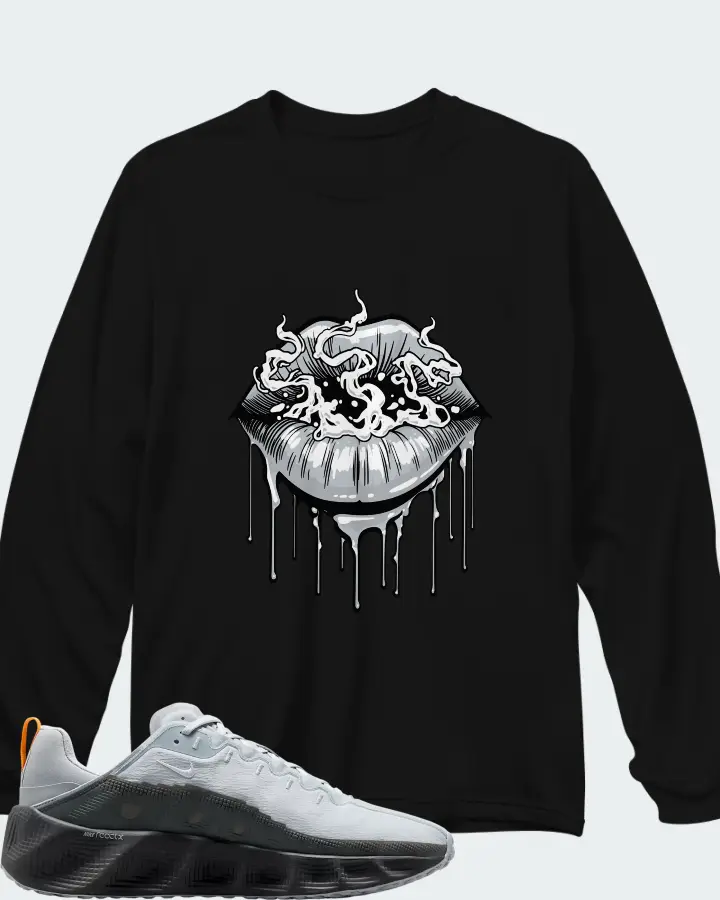 Nike Ava Rover Wolf Grey Matching Long Sleeve T-Shirt