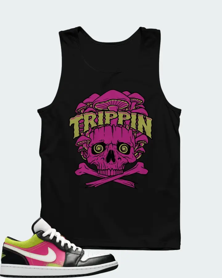 Air Jordan 1 Low Spray Paint Matching Tank Top