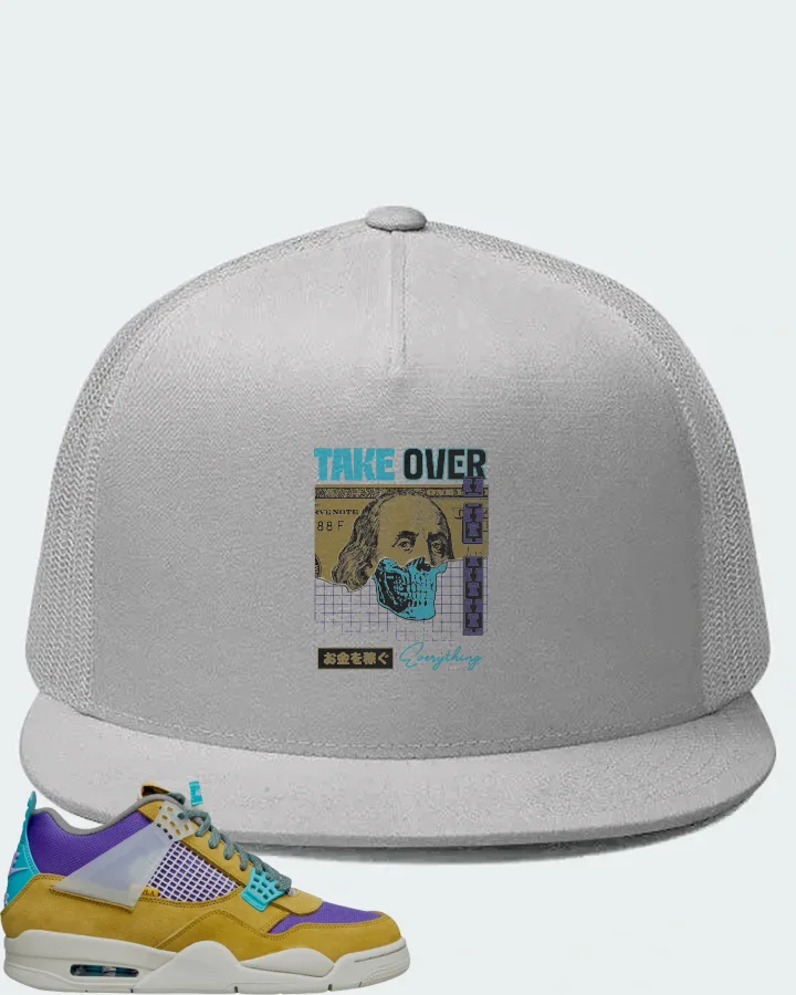 Jordan 4 Retro SP Sneaker Matching White Hat - Take Over
