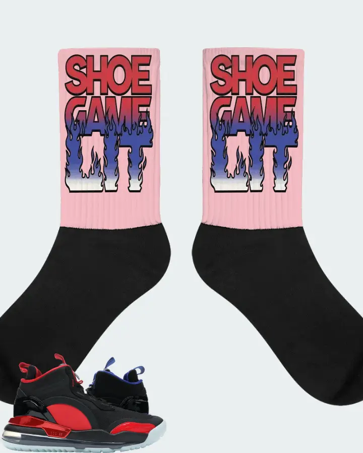 Jordan Aerospace 720 Sneaker Matching Pink Socks - Shoe Game Lit Refreshed