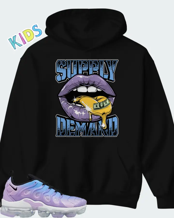 Nike Air VaporMax Plus Lilac University Blue Gradient (Women's) Matching Kid's Hoodie