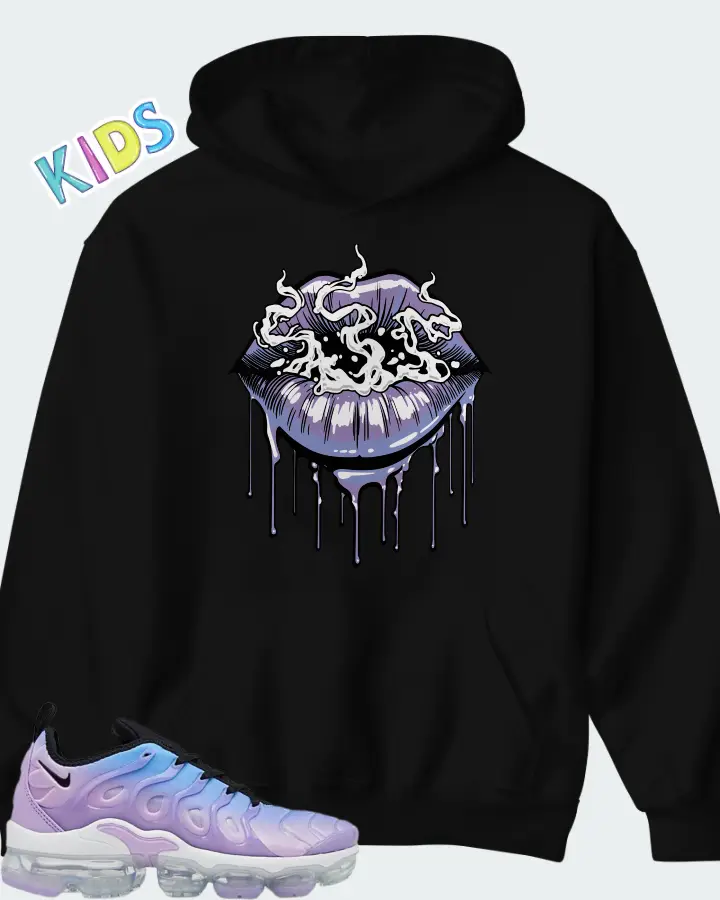 Nike Air VaporMax Plus Lilac University Blue Gradient (Women's) Matching Kid's Hoodie