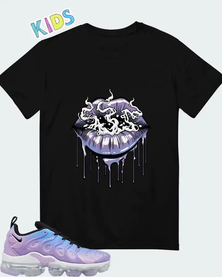 Nike Air VaporMax Plus Lilac University Blue Gradient (Women's) Matching Kid's T-Shirt