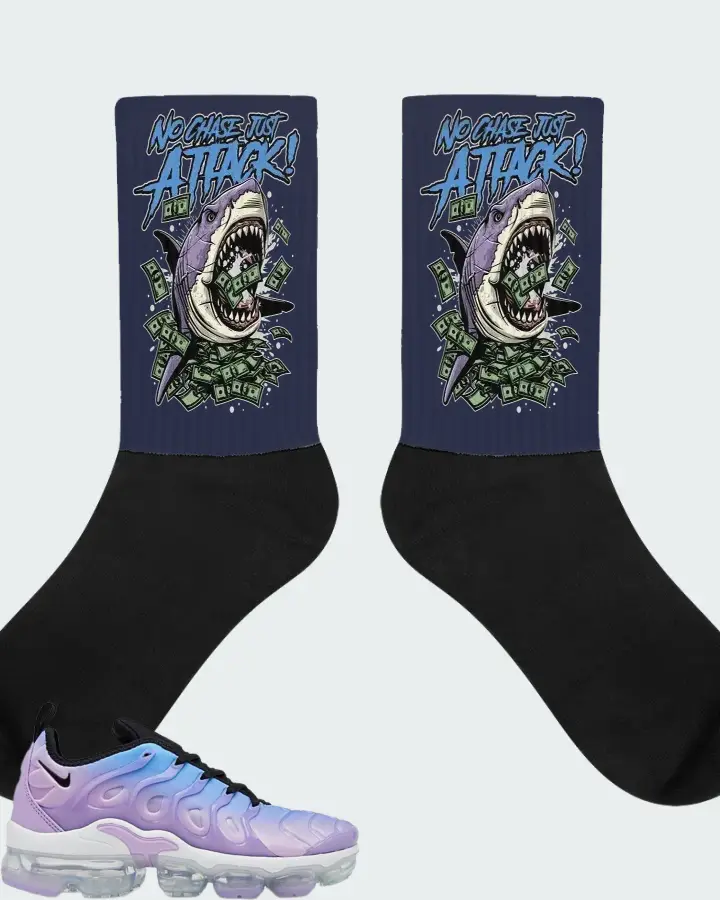 Nike VaporMax Plus Black Gradient  Matching Socks