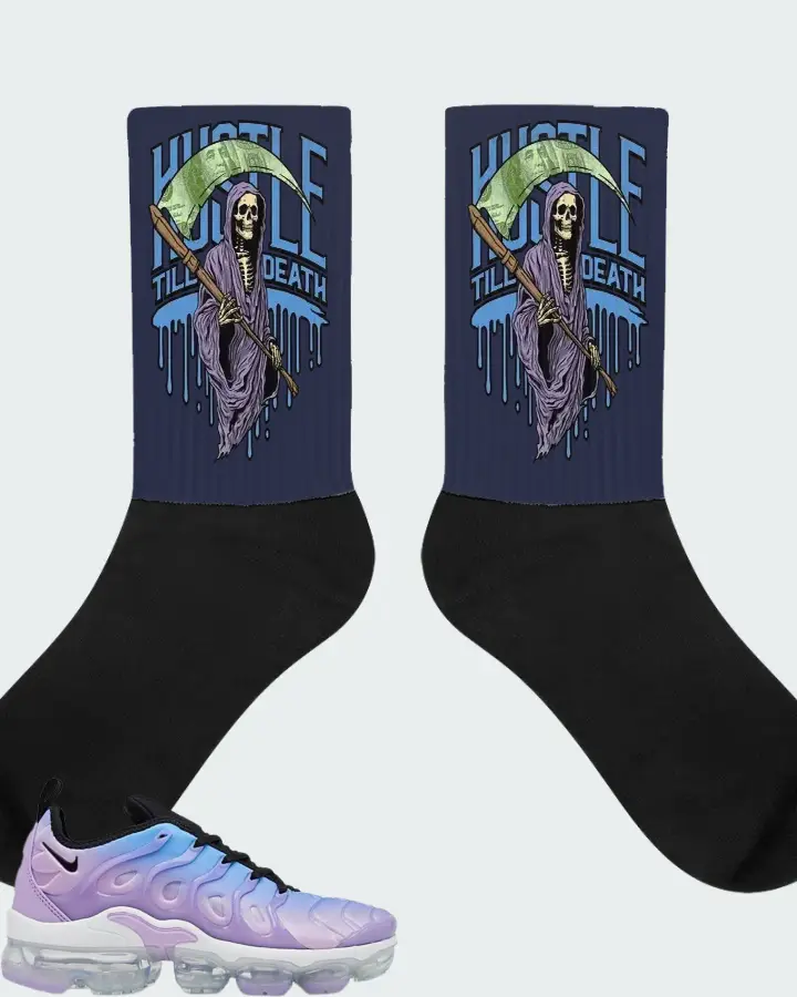 Nike VaporMax Plus Black Gradient Matching Socks