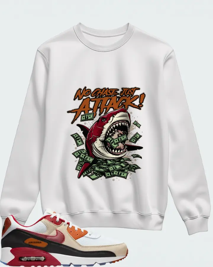 Nike Air Max 90 Arizona Cardinals Matching Sweatshirt